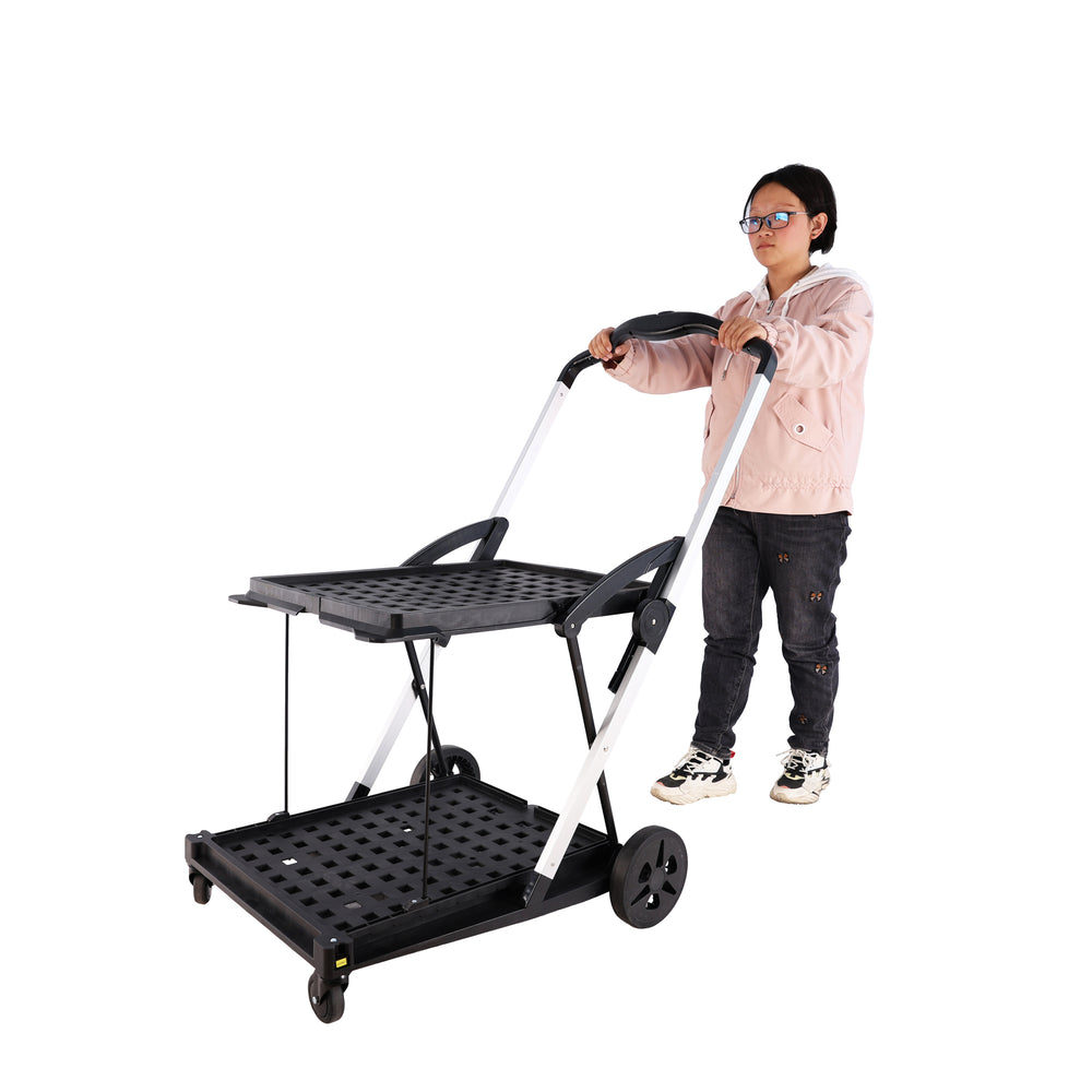 Smooth Ride Double Deck Cart