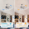 Sparkling Breeze Chandelier Fan