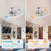 Sparkling Breeze Chandelier Fan