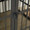 Chic Canine Crate with Side Access - Grey