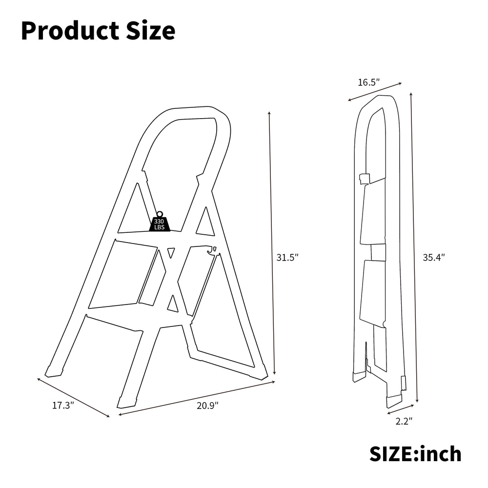 Sturdy Step Up Ladder