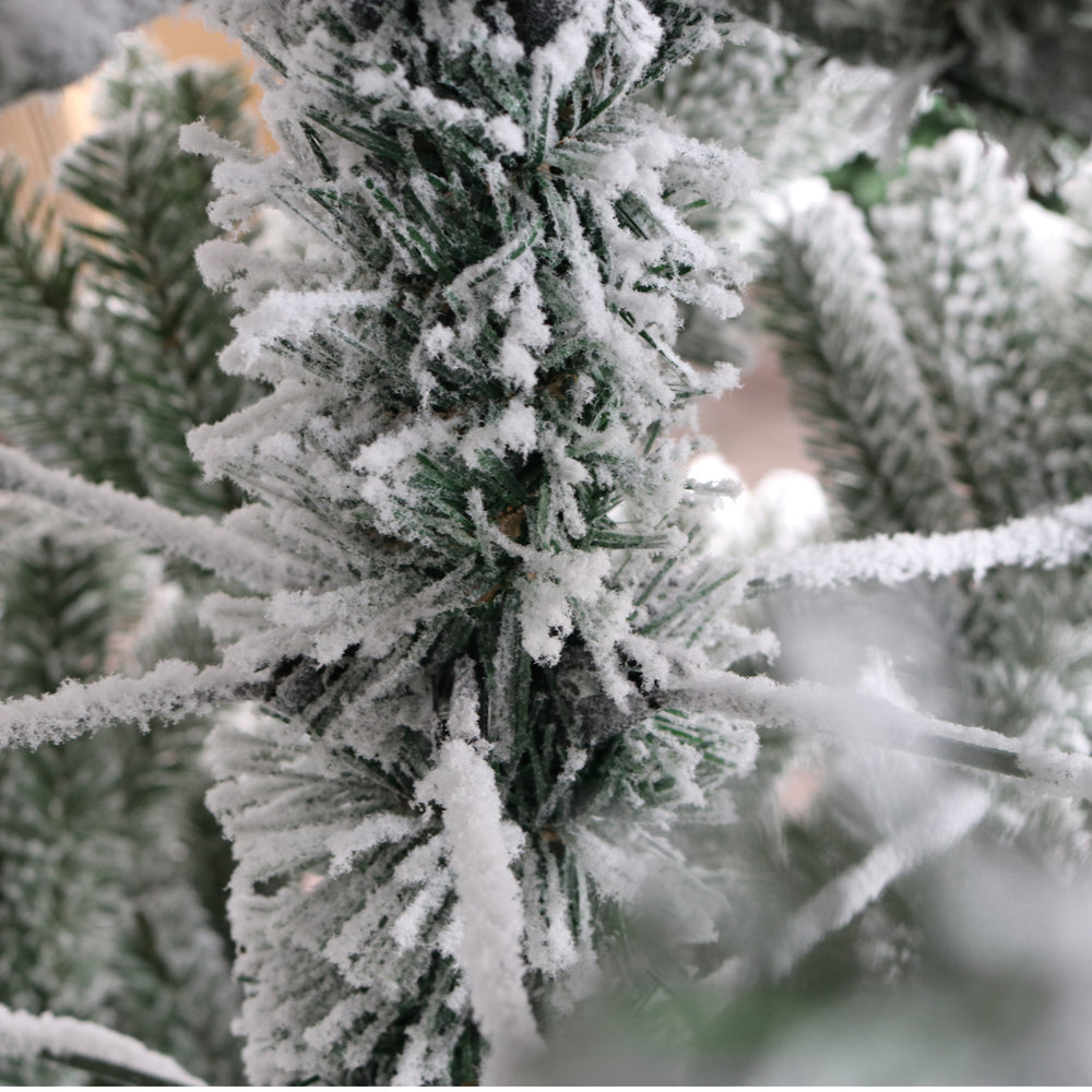 Frosted Pine Christmas Tree - Beautifully Realistic & Easy to Set Up