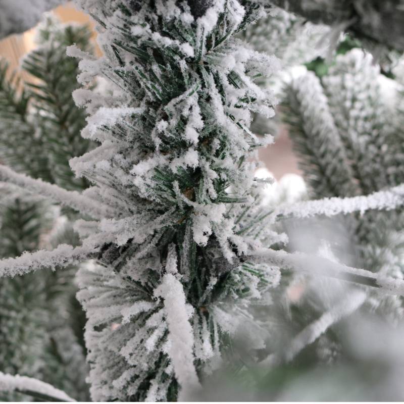 Frosted Pine Christmas Tree - Beautifully Realistic & Easy to Set Up