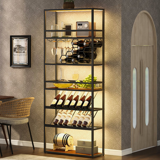 Luxe LED Wine Tower Display