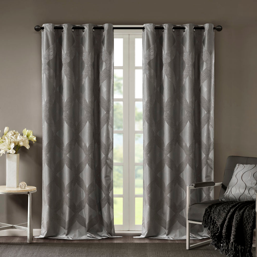 Cozy Ogee Blackout Curtain Panel