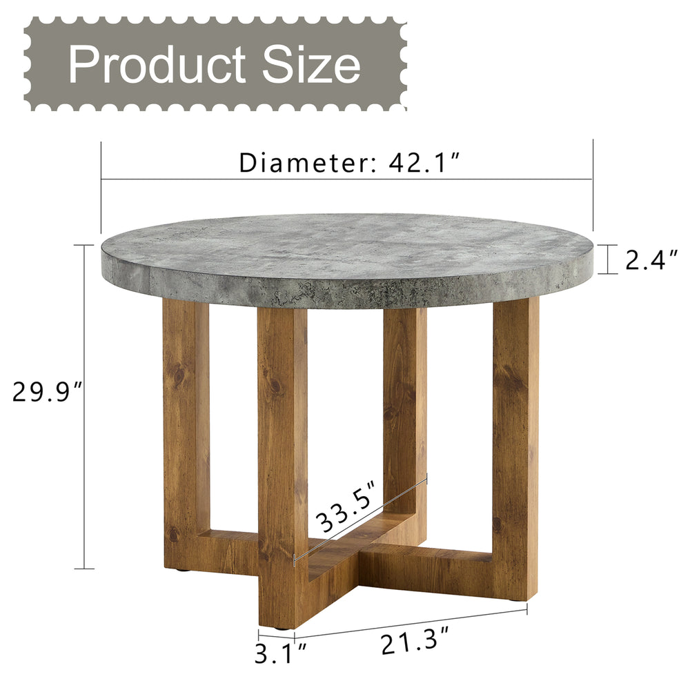 Chic Circle Dining Table