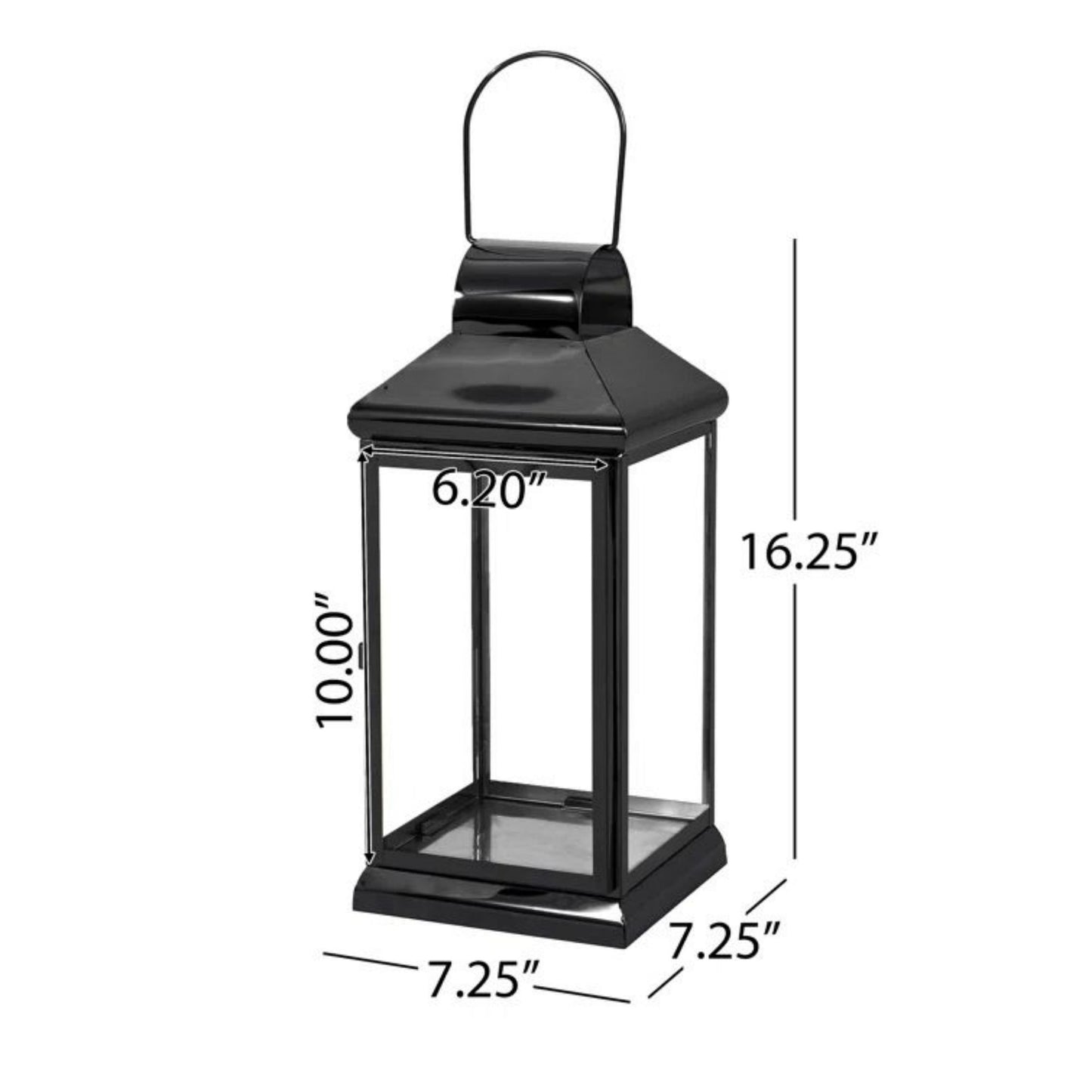 Shimmering Steel Lantern