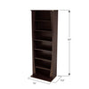 Espresso Media Shelf - Stylish & Sturdy Storage Solution