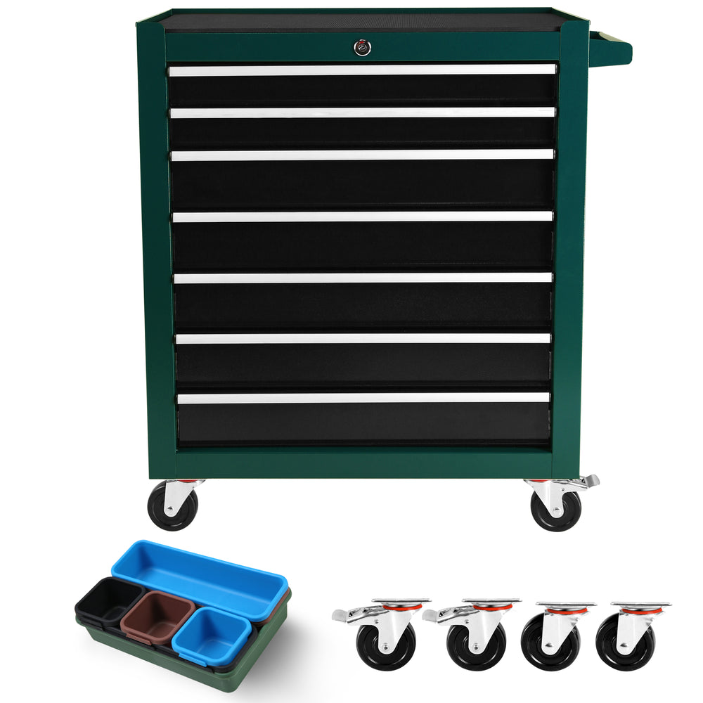 Rolling Tool Organizer - Handy Storage on Wheels