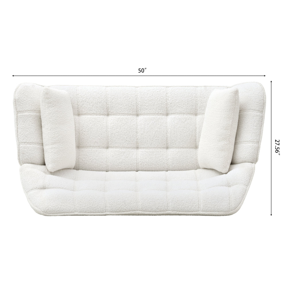 Cozy Love Seat with Pillows - Perfect for Any Space!