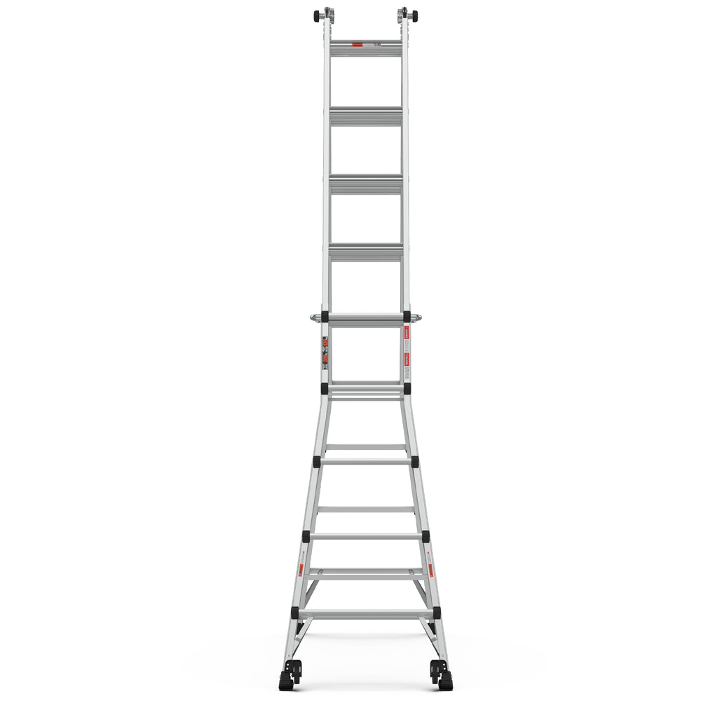 Versatile Wheels-Up Ladder