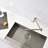 Space-Saving Wall-Mount Pot Filler Faucet