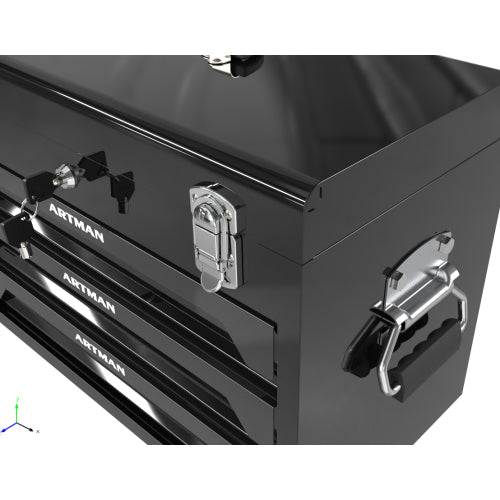 Tool Box Trio with Complete Tool Set