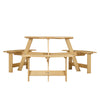 Gather 'Round: Spacious Outdoor Picnic Table Set