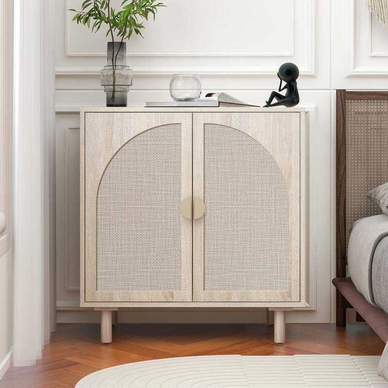 Chic Double Door Storage Cabinet
