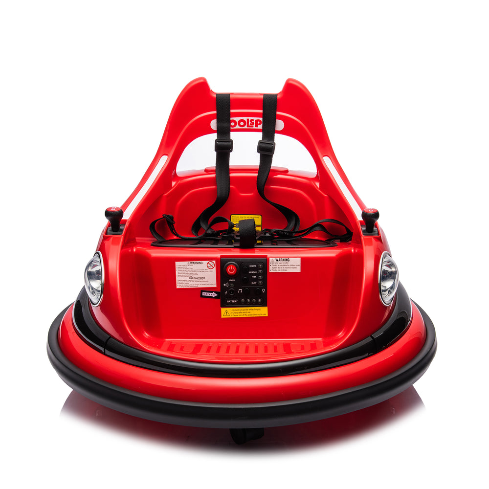 Spin & Shine Electric Bumper Car for Kids