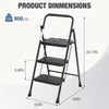 Easy Fold Non-Slip Step Ladder