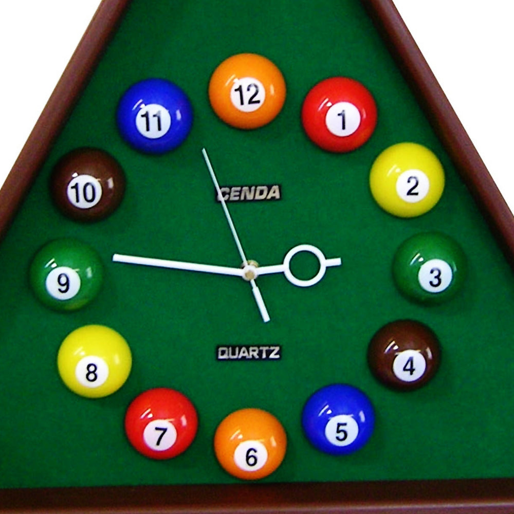 Billiards Style Wall Clock