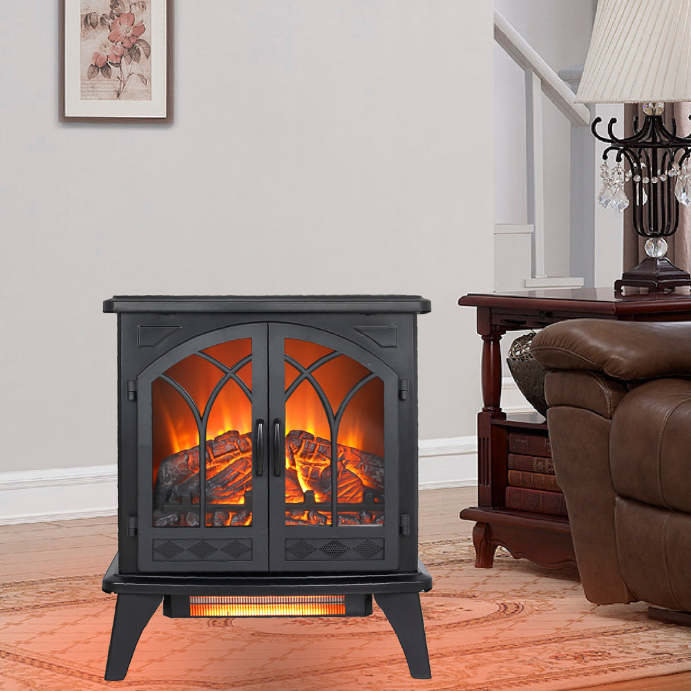 CozyGlow Remote-Controlled Infrared Fireplace