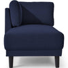 Chic Mid-Century Corner Lounge Chair - Cozy & Versatile!