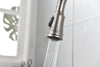 Sleek Arc Pull-Out Kitchen Faucet