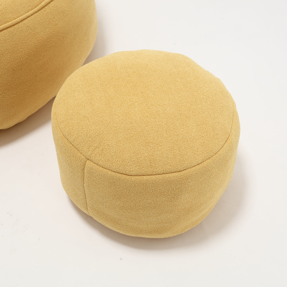 Cozy Foam Bean Bag Chair with Footrest