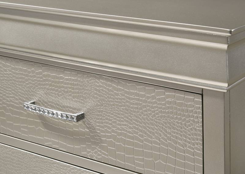 Amalia Gray Nightstand Delight