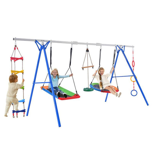 Ultimate Outdoor Toddler Swing and Play Set