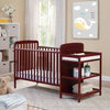 Cherry Bliss Crib and Changer Set