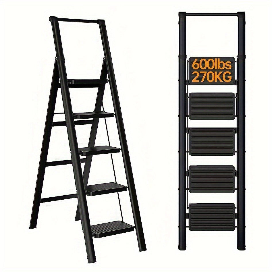 Versatile Folding Step Stool Ladder