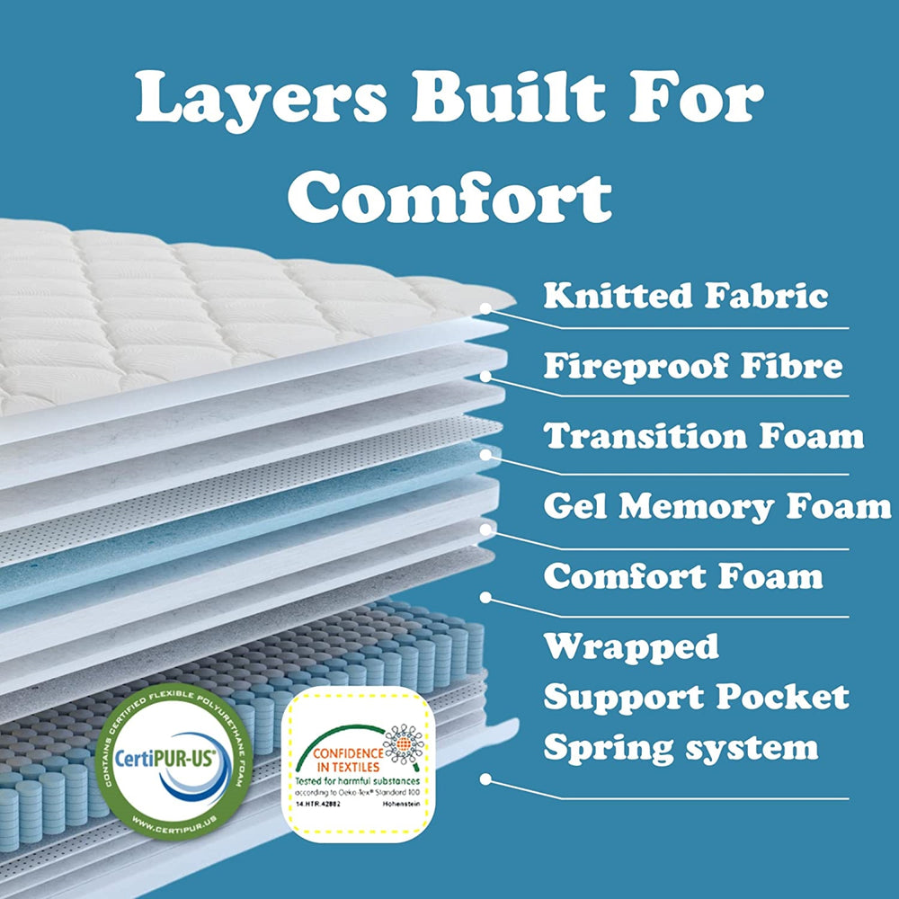 Plush Comfort Hybrid Mattress