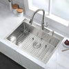 Sleek Stainless Steel Drop-In Kitchen Sink with Essentials