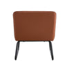 Chic Brown Armless Sofa Chair