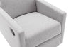 Cozy Gray Rocking Nursery Chair