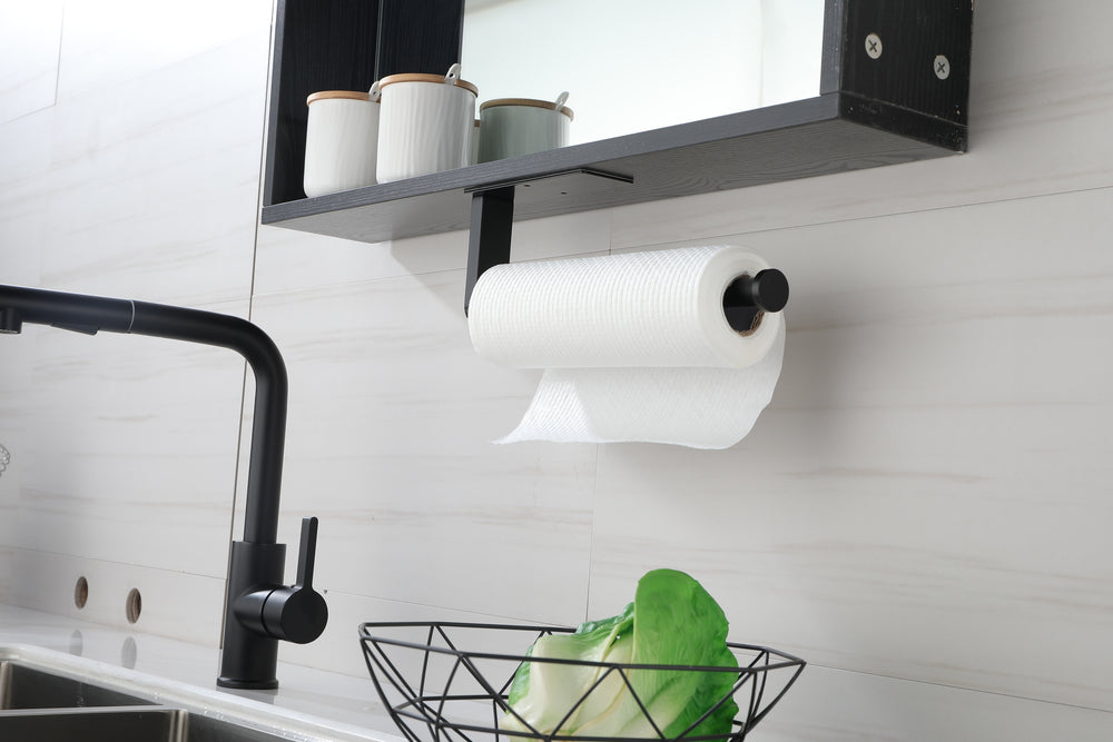 Sleek Wall-Mount Paper Towel Holders - 2 Pack