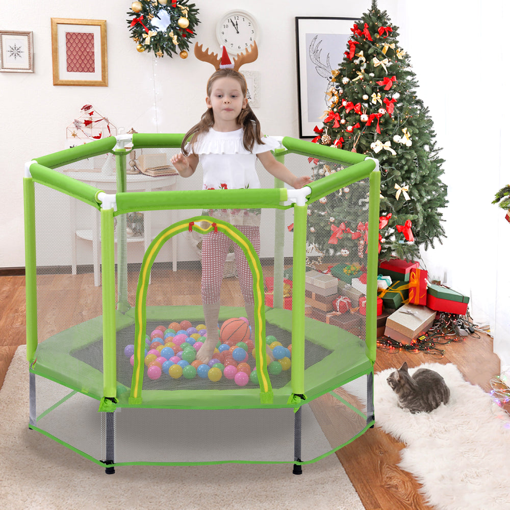 Bouncy Fun Trampoline for Kids - Safe Indoor/Outdoor Play!