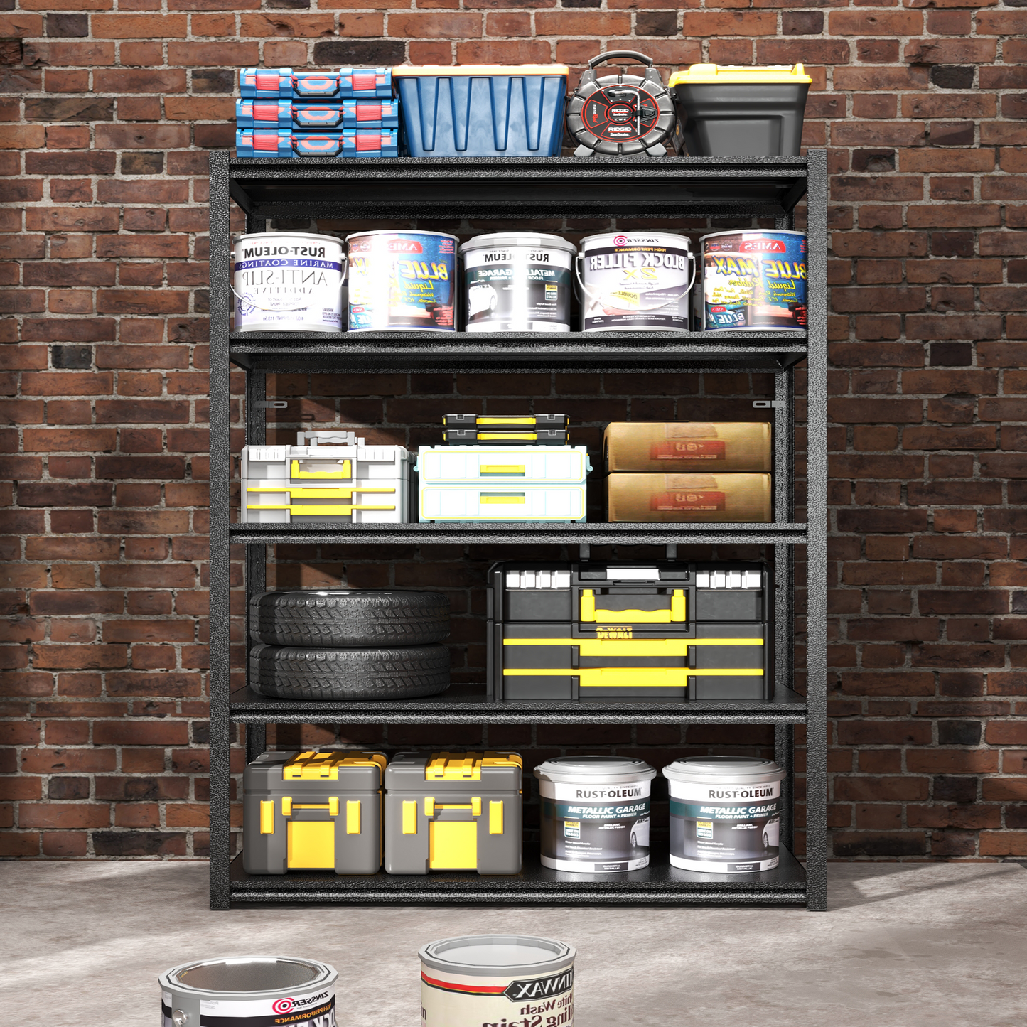 Maxi Shelves: Heavy-Duty Adjustable Storage Rack