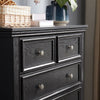 Chic Storage Dresser with Six Drawers