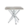 Chic Marble-Top Dining Table