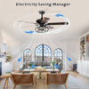 Sleek Breeze Ceiling Fan with Lighting Options