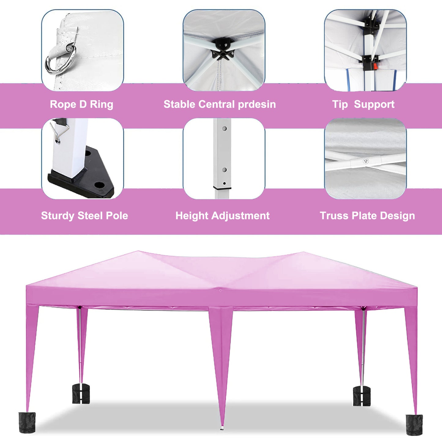 Ultimate Pop-Up Canopy with Removable Sidewalls