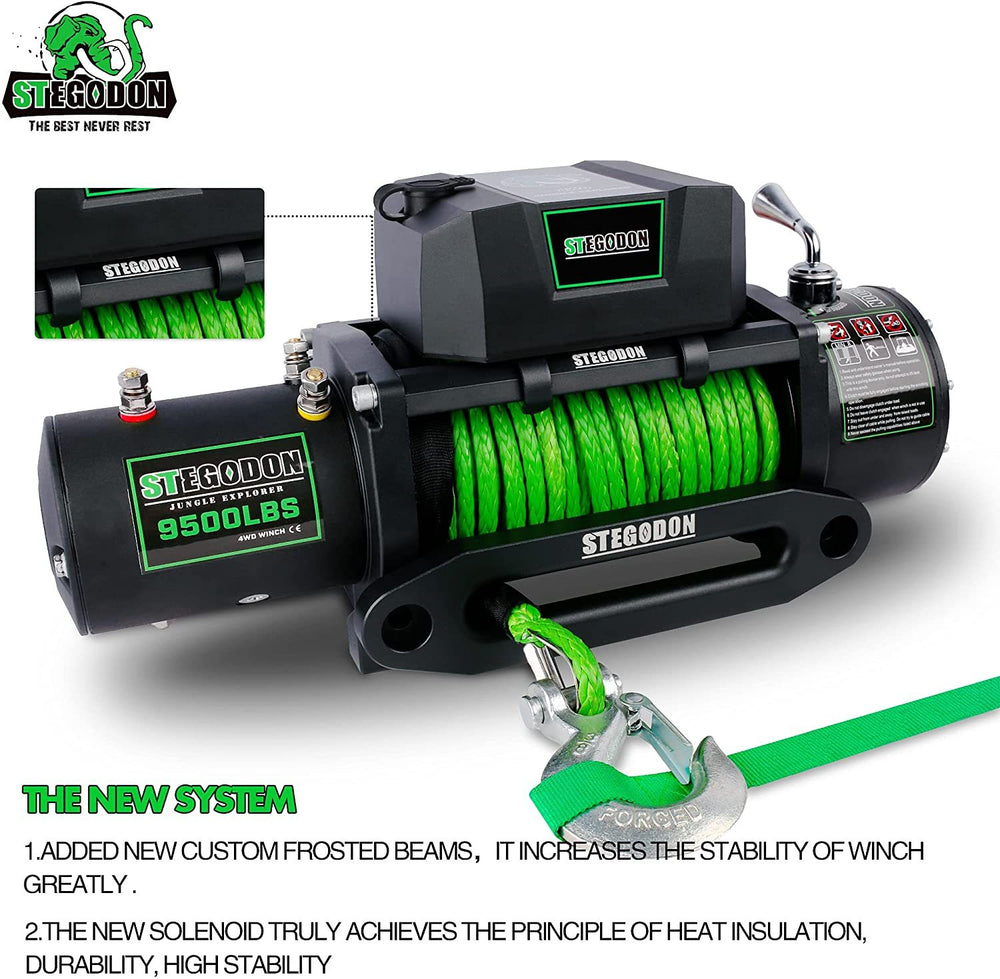 Ultimate Power Winch - Strong, Waterproof, Remote-Controlled!