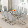 Sleek Glass Dining Table for Stylish Gatherings