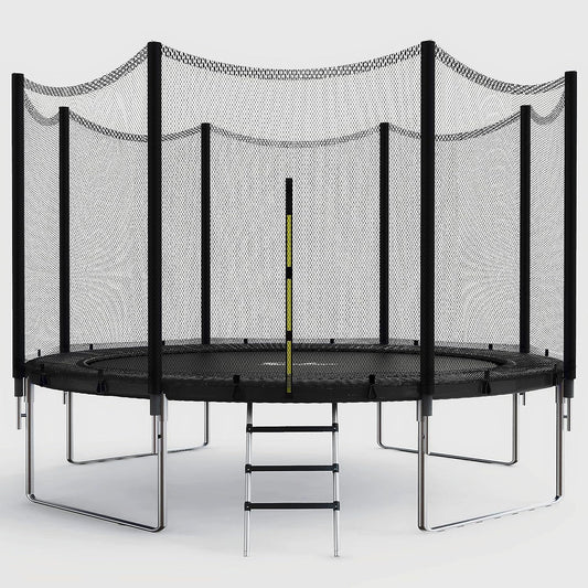 Jump & Play Deluxe Trampoline with Enclosure