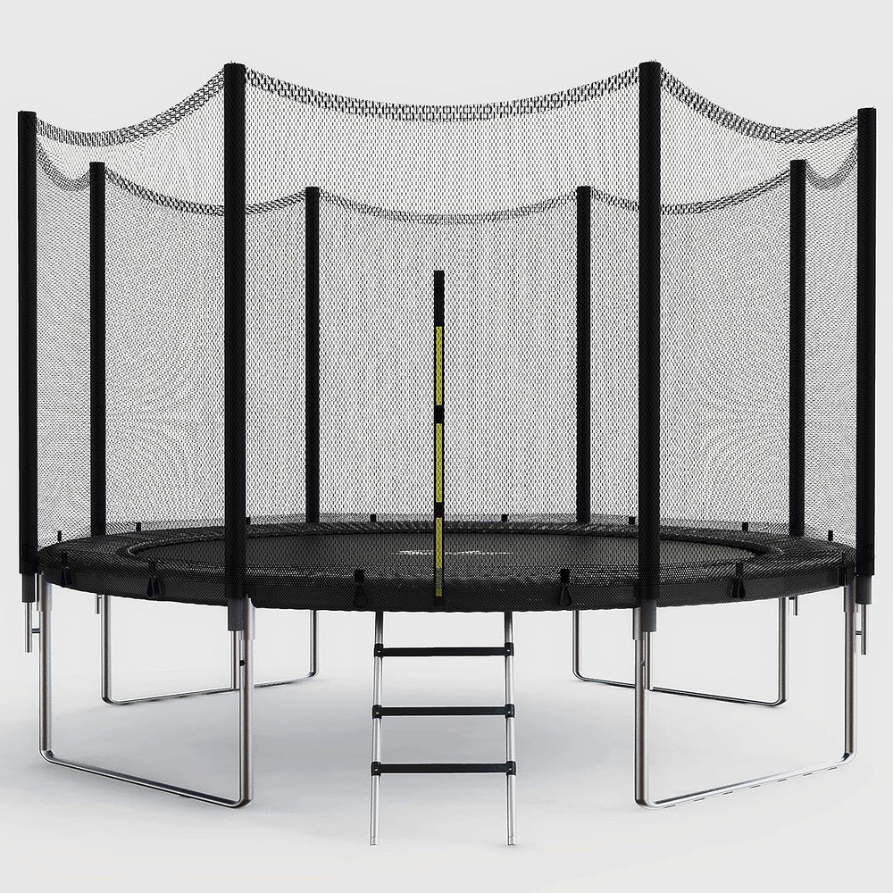 Jump & Play Deluxe Trampoline with Enclosure