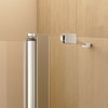 Sleek Frameless Folding Shower Doors for Bathtubs