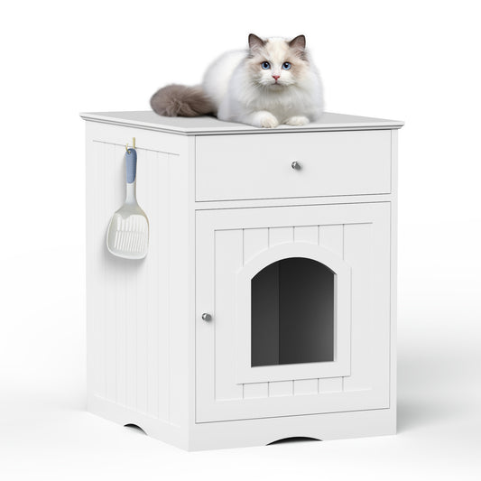 Cozy Cat Hideaway Nightstand