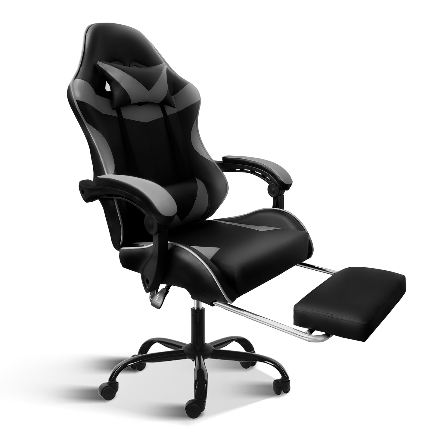 YSSOA Ergonomic Racing Gaming Chair with Footrest