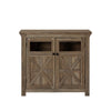 Stylish Gray Wine & Buffet Cabinet