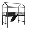 Slide & Write Metal Loft Bed